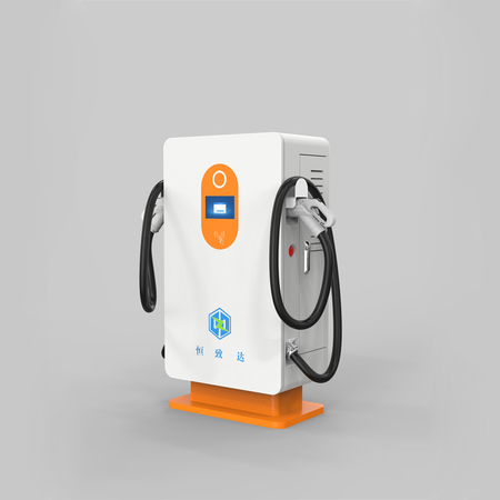 30-60kW双枪直流充电桩（白）